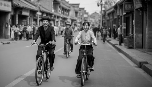 geschichte fahrrad china