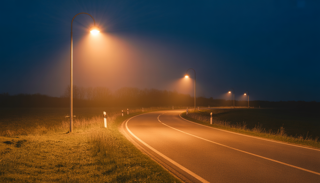 fahrradlampe mit breitem strahl