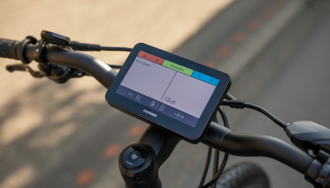 fahrradcomputer mit farbdisplay
