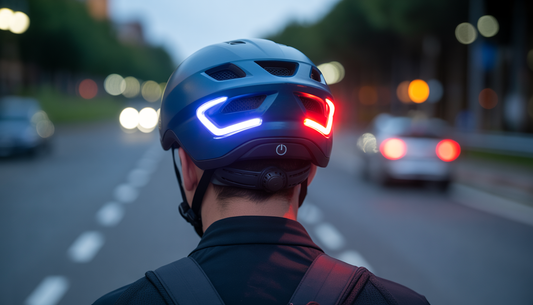 Fahrradhelm LED Licht