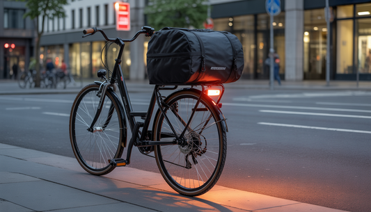 fahrradtasche mit reflektoren sicherheit