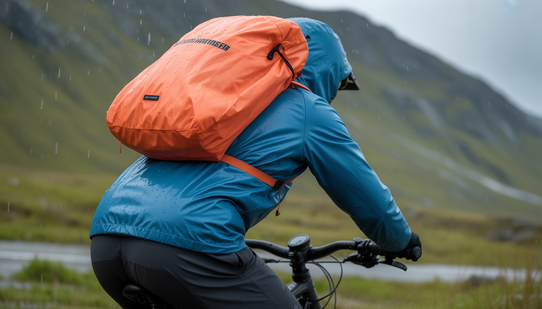 fahrradrucksack mit regenschutz
