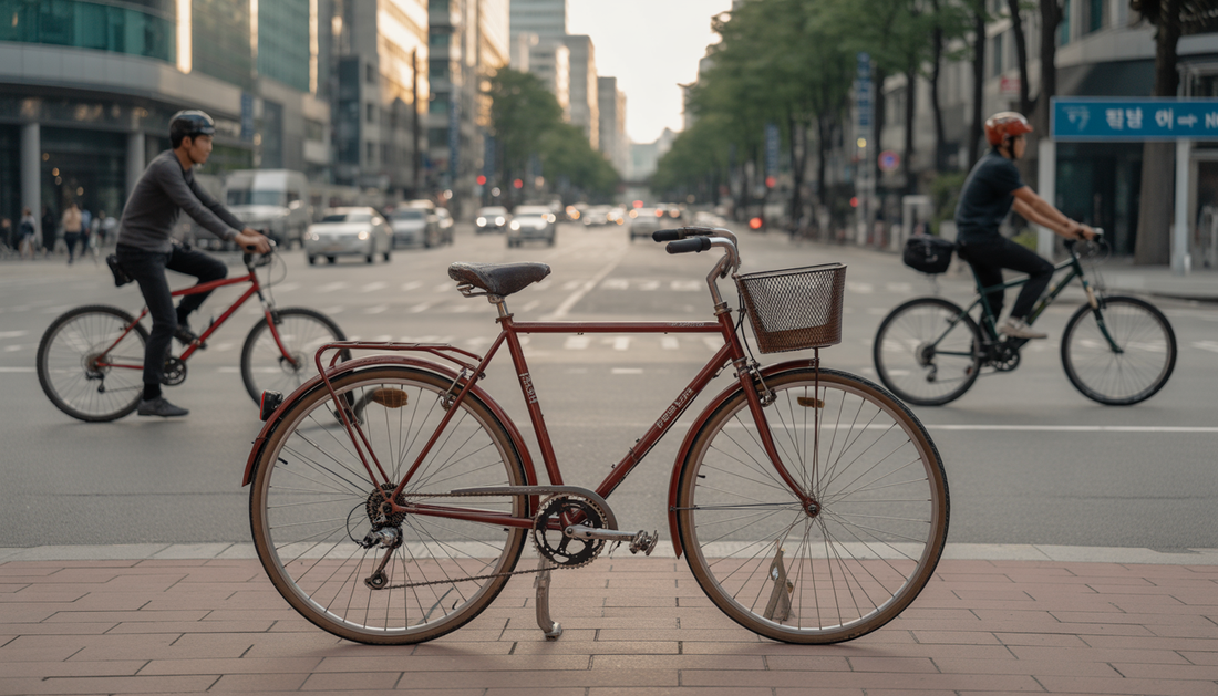 geschichte fahrrad korea
