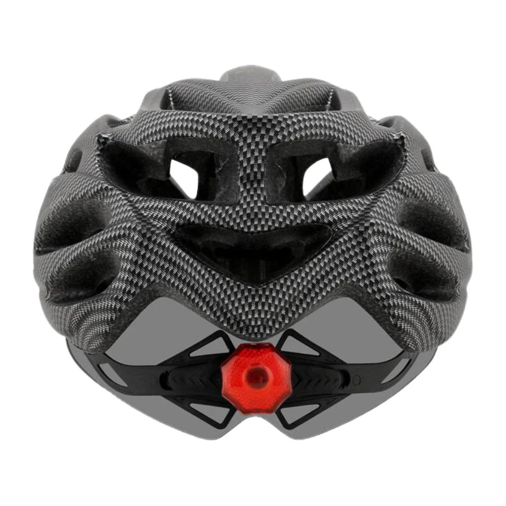 Fahrradhelm mit abnehmbarem Visier