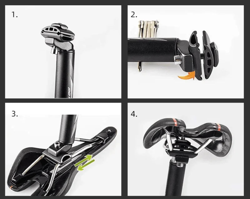 Bequemer City-Fahrradsattel – UrbanSoft™
