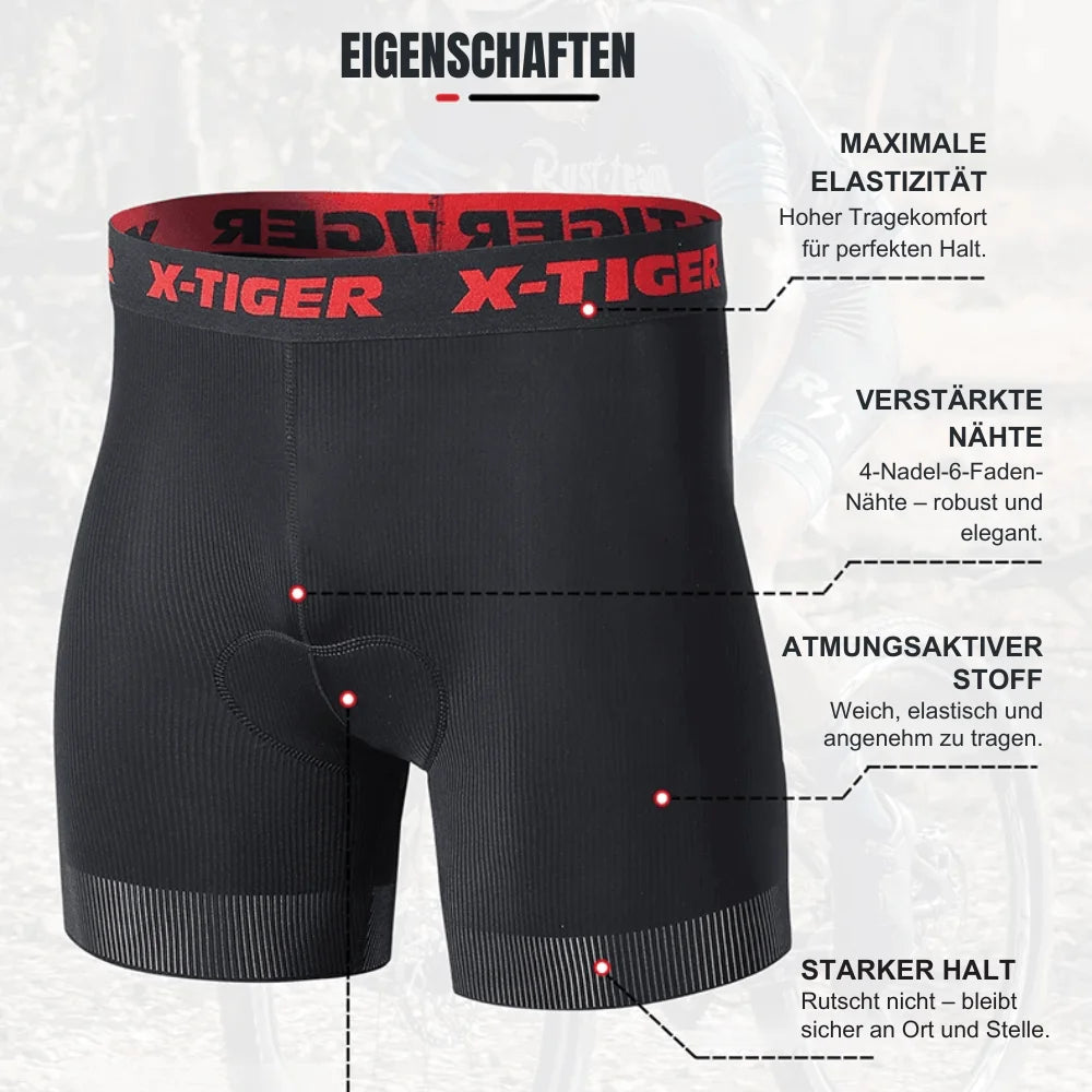 Radunterwäsche mit 5D Gelpolster – RideGuard™