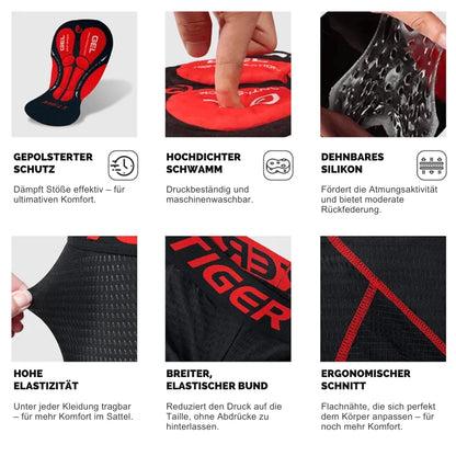 Radunterwäsche mit 5D Gelpolster – VeloShield™